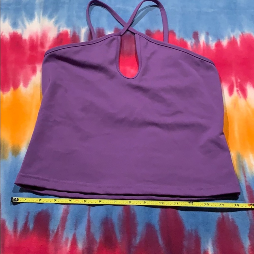 💜Tankini Top with Keyhole - Picture 7 of 11